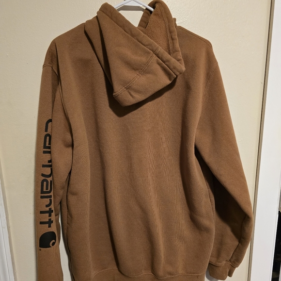 Brown carhartt hoodie - Picture 2 of 5